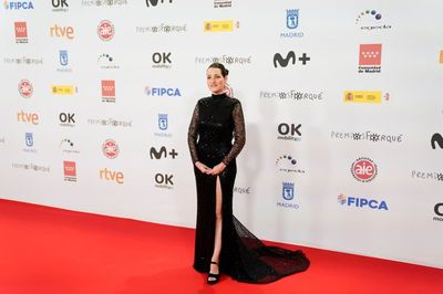 Inés en la alfombra roja de los Premios Forqué1